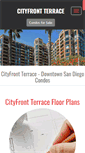 Mobile Screenshot of cityfrontterracesd.com